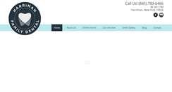 Desktop Screenshot of harrimandental.com